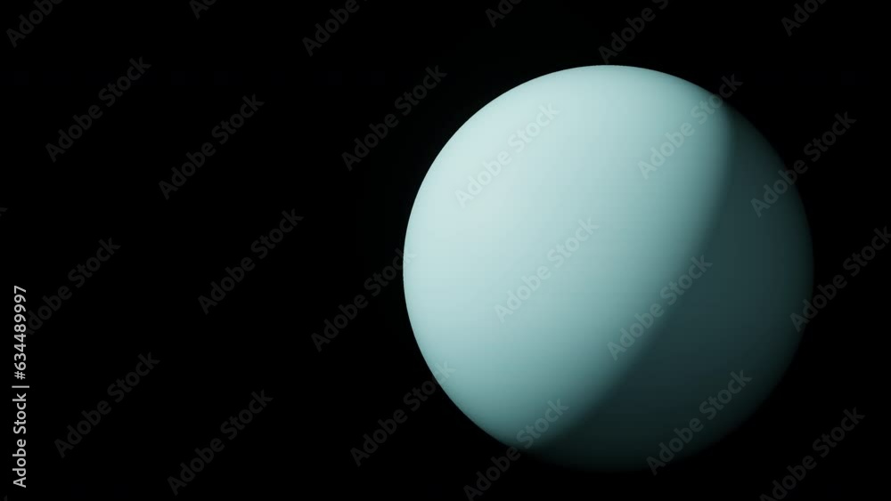 Planet Uranus with alpha channel overlay view from outer space 3d render. Solar system planets concept, sci-fi, space exploration and discovery of habitable terrestrial planets Planet Uranus with alpha channel overlay view from outer space 3d render. Solar system planets concept, sci-fi, space exploration and discovery of habitable terrestrial planets