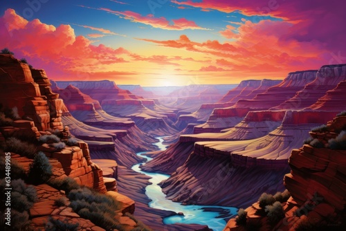 Grand Canyon's Majestic Sunrise 