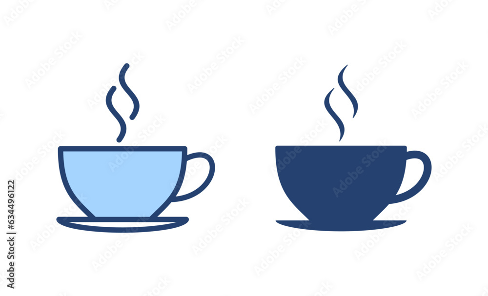 coffee cup icon vector. cup a coffee sign and symbol coffee cup icon vector. cup a coffee sign and symbol