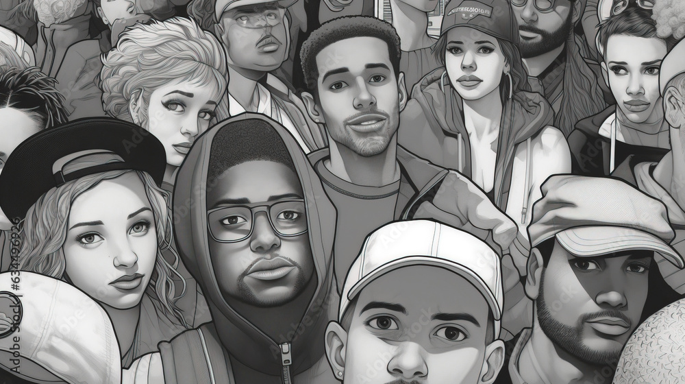 Educational opportunities for marginalized communities concept . Fantasy concept , Illustration painting. Educational opportunities for marginalized communities concept . Fantasy concept , Illustration painting.