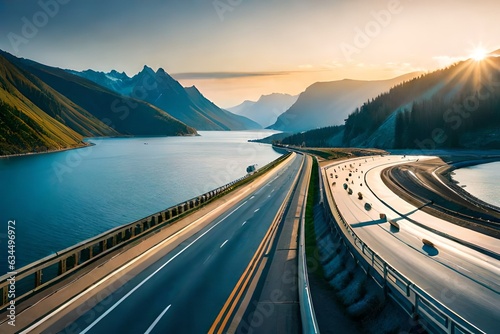 highway in mountains