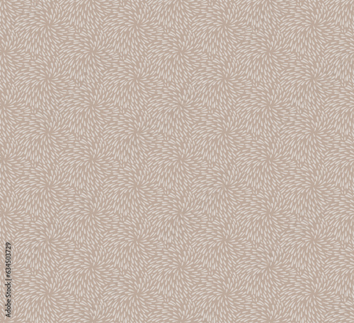 Splash texture in earthy colors. Vector seamless pattern