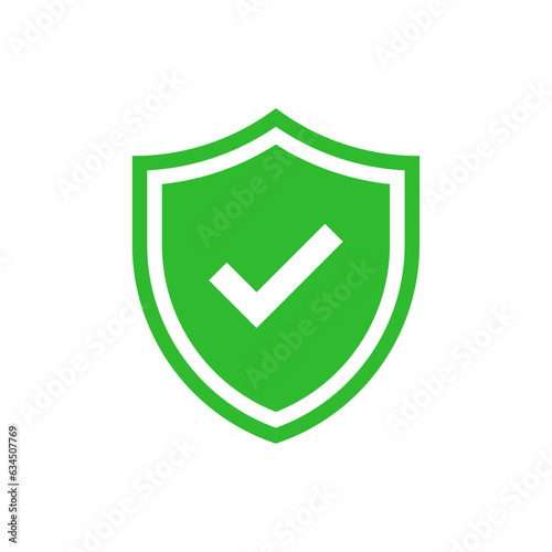 Shield with check mark icon