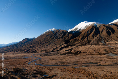 New Zealand Snow Capped Mountains © Jay Cronan