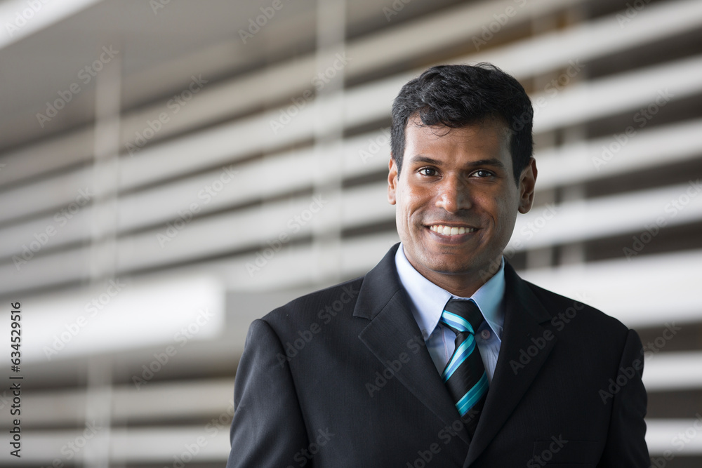 Portrait of an Indian businessman. Portrait of an Indian businessman.