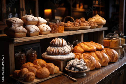 Fresh pastries in a Parisian bakery © Venka