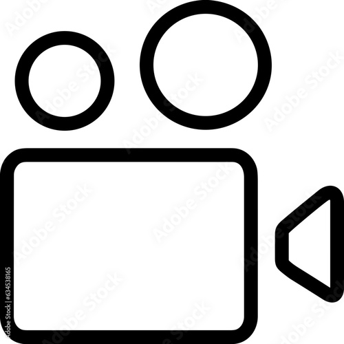 camera photography icon symbol image vector. Illustration of multimedia photographic lens grapich design image.