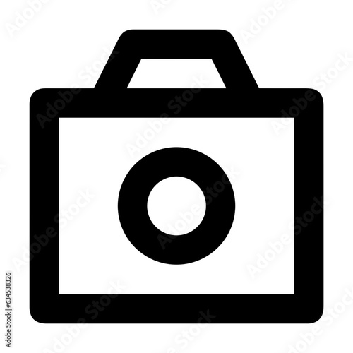 camera photography icon symbol image vector. Illustration of multimedia photographic lens grapich design image.