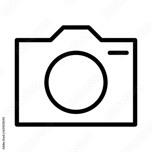 camera photography icon symbol image vector. Illustration of multimedia photographic lens grapich design image.