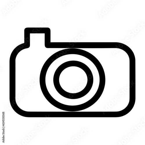 camera photography icon symbol image vector. Illustration of multimedia photographic lens grapich design image.