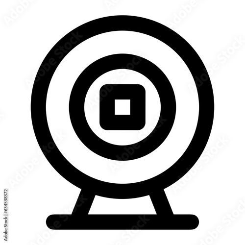 camera photography icon symbol image vector. Illustration of multimedia photographic lens grapich design image.