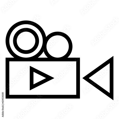 camera photography icon symbol image vector. Illustration of multimedia photographic lens grapich design image.