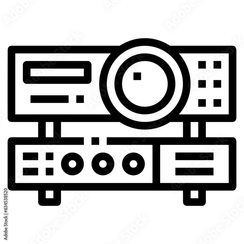 camera photography icon symbol image vector. Illustration of multimedia photographic lens grapich design image.