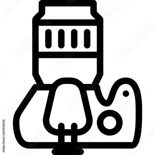 camera photography icon symbol image vector. Illustration of multimedia photographic lens grapich design image.