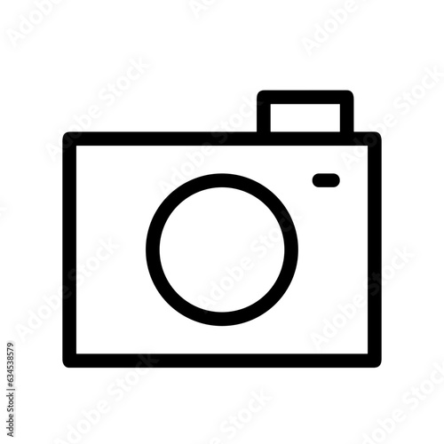 camera photography icon symbol image vector. Illustration of multimedia photographic lens grapich design image.