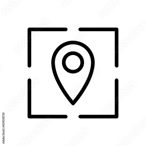 camera photography icon symbol image vector. Illustration of multimedia photographic lens grapich design image.