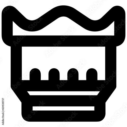 camera photography icon symbol image vector. Illustration of multimedia photographic lens grapich design image.