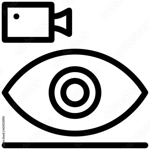 camera photography icon symbol image vector. Illustration of multimedia photographic lens grapich design image.