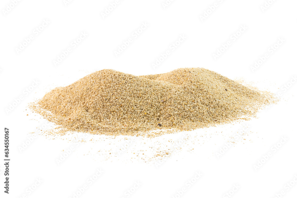 Pile of Sand Isolated on White Background Pile of Sand Isolated on White Background