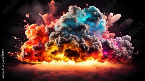Color explosions of colors © LELISAT