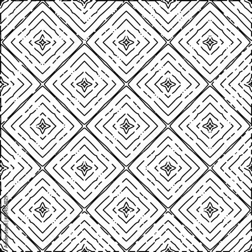White background with black Dashes lines. Plain background with  simpe pattern. Black and white color. Abstract background for web page, textures, card, poster, fabric, textile.