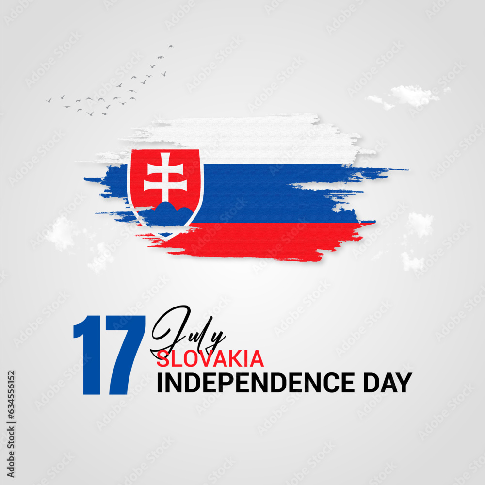 Slovakia independence day design