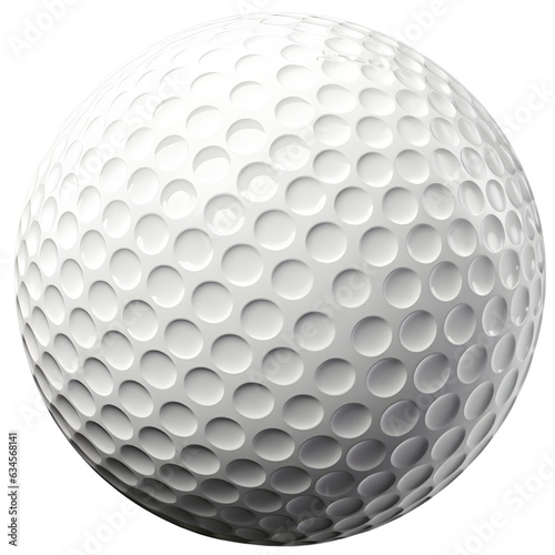 golf ball golf equipment on a transparent background