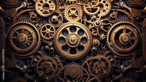 Cogs and Creativity: A mind composed of intricate gears and mechanisms, symbolizing the inner workings of imagination | generative AI