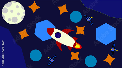 Rocket In Space