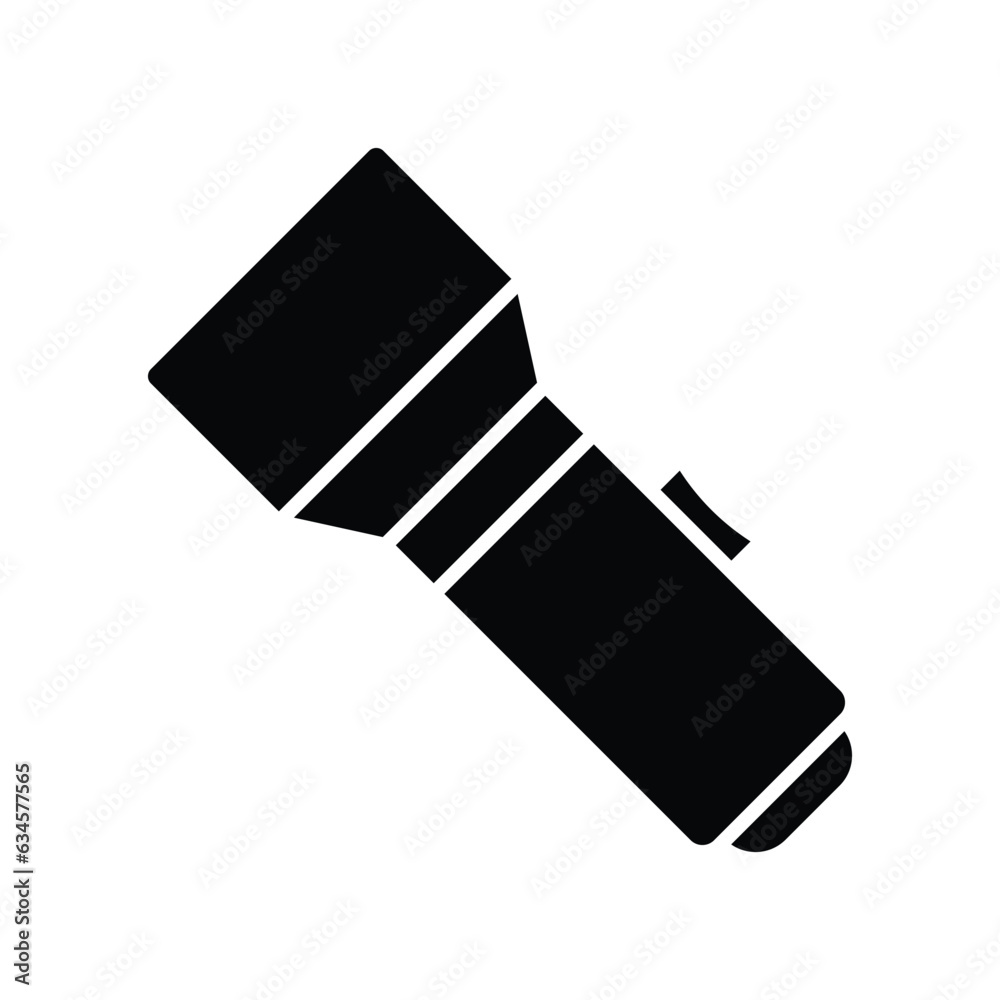 flashlight icon vector design template simple and modern flashlight icon vector design template simple and modern