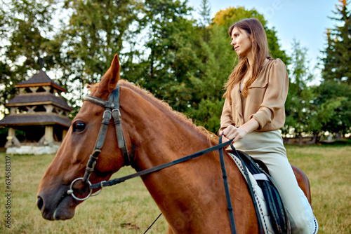 Horse school offers riding lessons and therapeutic physical culture such as hippotherapy. Spend a weekend in nature, connect with animals, and find stress relief. Horseback riding experience voucher