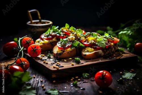 Italian Bruschetta: Mediterranean Delight