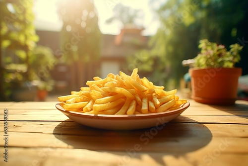 Rustic Tasty French Fries