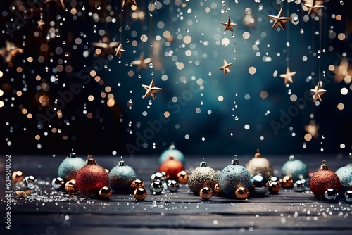 christmas decorations, generative ai  © Solenia