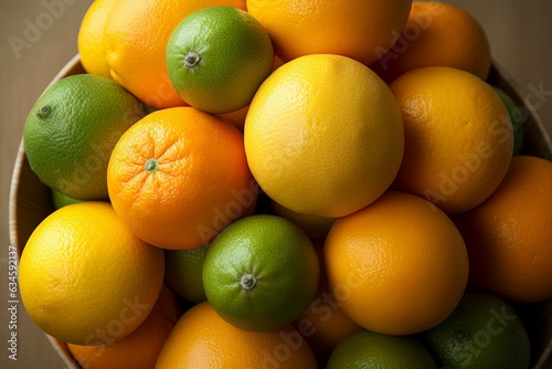 Fresh Citrus Food Composition
