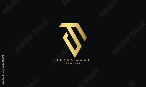 TDS, TSD, TS, ST, Abstract initial monogram letter alphabet logo design