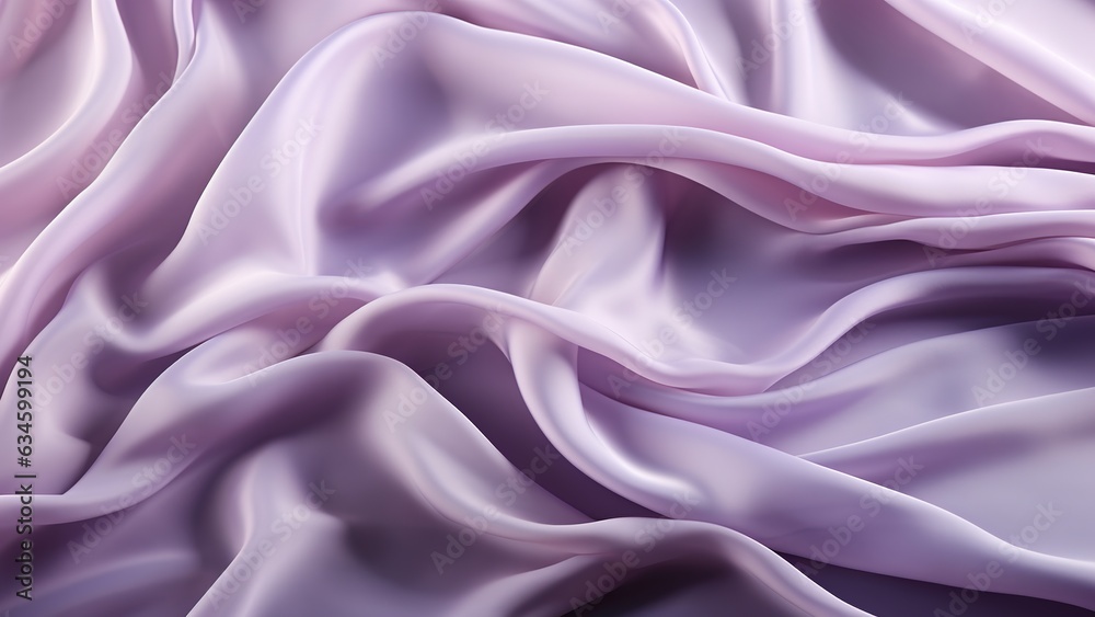 lavender, satin fabric curves wave lines background texture for web design,banner,business,curtain Generative AI lavender, satin fabric curves wave lines background texture for web design,banner,business,curtain Generative AI