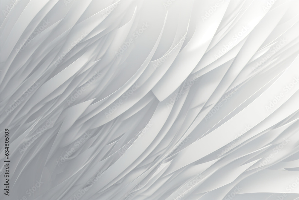 Obraz premium Graphic layers abstract background. Blur white gray glowing light curve strokes texture overlay art illustration with free space.