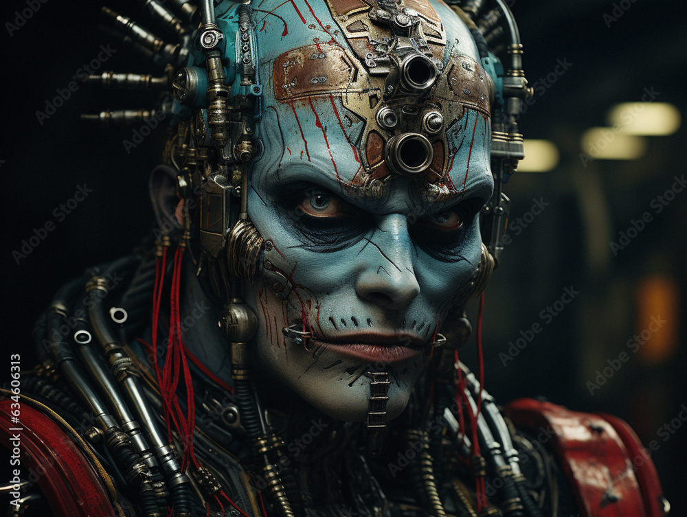 Cyberpunk Tyrant: Unleashing Madness in UHD Cyberpunk Tyrant: Unleashing Madness in UHD