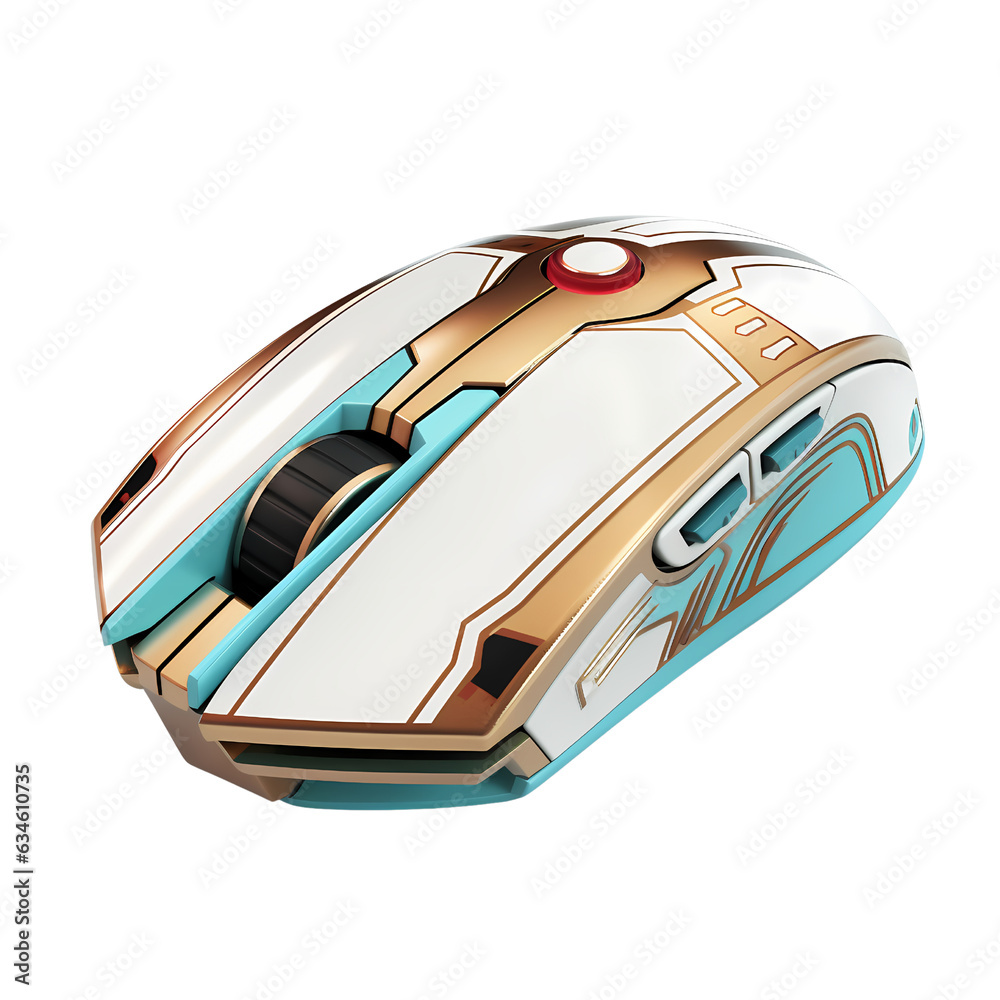 Computer Mouse Isolated on Transparent Background Computer Mouse Isolated on Transparent Background