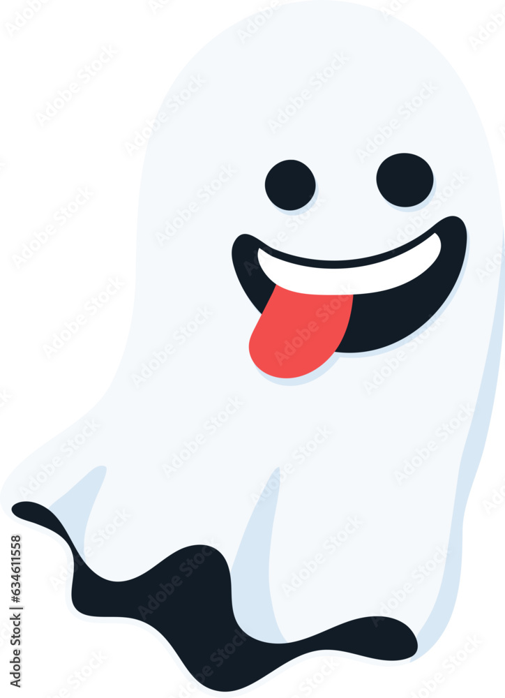 Fototapeta premium ghost halloween cute spooky scary phantom