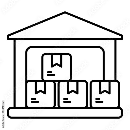 Warehouse Icon