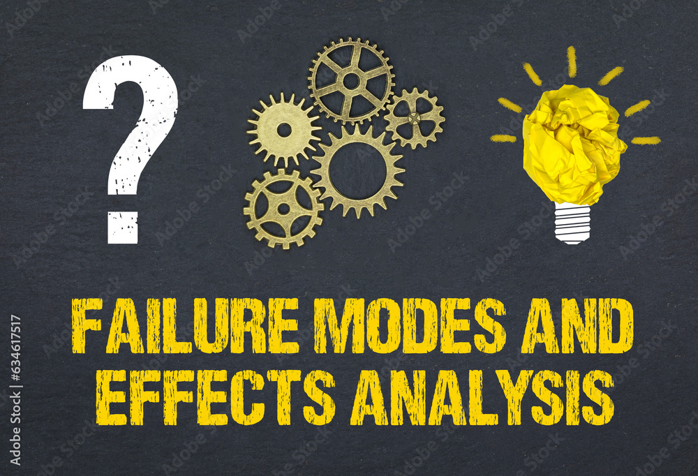 Obraz premium Failure Modes and Effects Analysis 