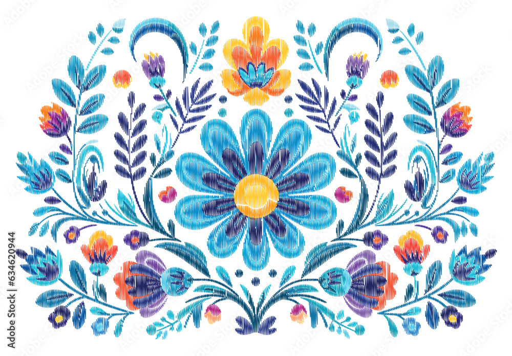 mexican-flower-traditional-pattern-background-mexican-ethnic