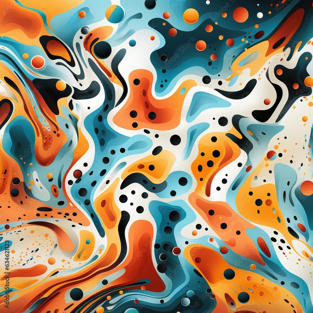 Fototapeta premium seamless pattern with waves