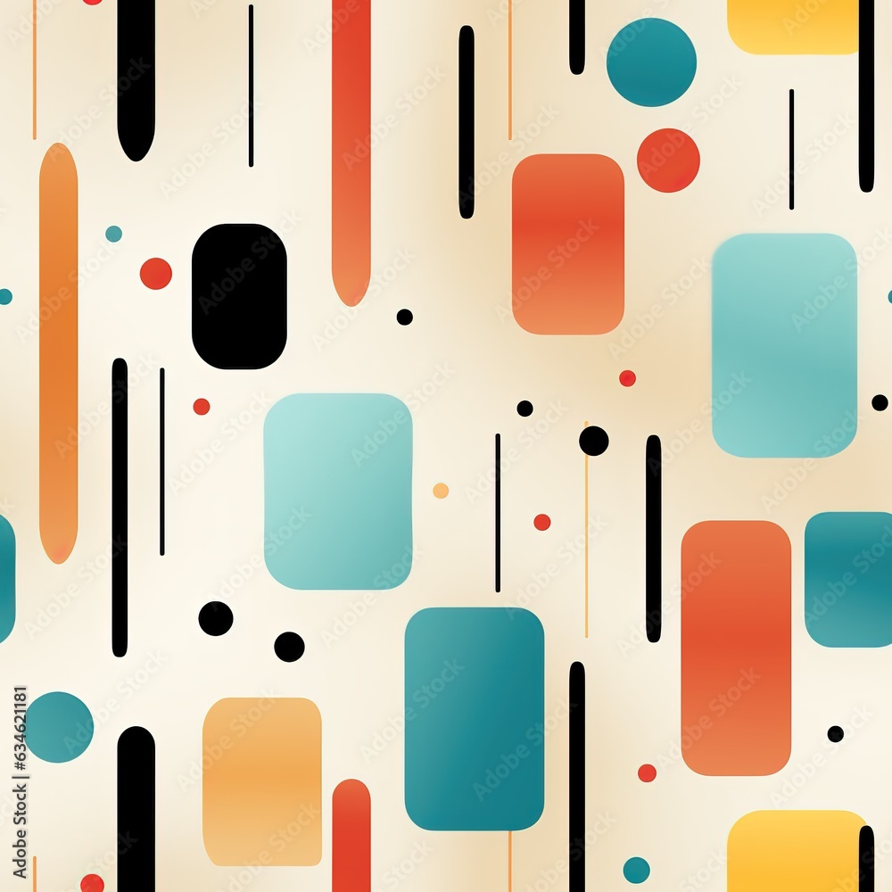seamless pattern with circles seamless pattern with circles