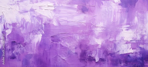 Wallpaper Mural close up of a purple abstract art painting, texture with oil brush strokes on canvas, knife paint Torontodigital.ca