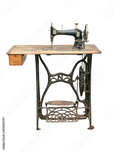 old sewing machine
