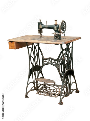 old sewing machine