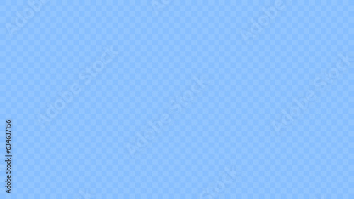 Imitation of a transparent light blue background. For design, animation. Simulation of transparent pattern in different editors.